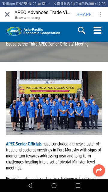 The Png Apec Story: With A Prayer And A Plan